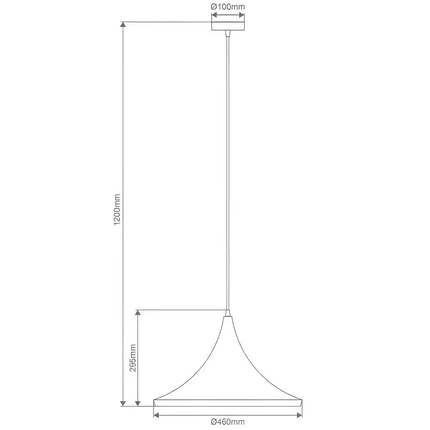 Domus LAYA-460 - 1 Light Pendant - PENDANTS