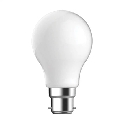 Domus LF-A60 - 8.6W LED Dimmable GLS A60 Shape Filament Glass Globe - B22 Frost Daylight - Frosted / B22 / 2700K