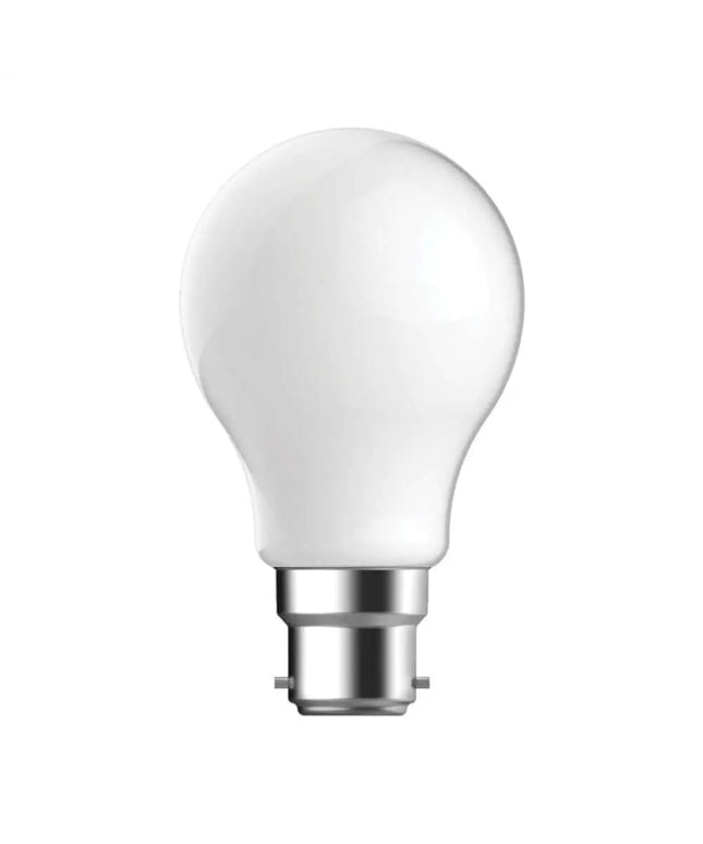 Domus LF-A60 - 8.6W LED Dimmable GLS A60 Shape Filament Glass Globe - B22 Frost Daylight - Frosted / B22 / 2700K