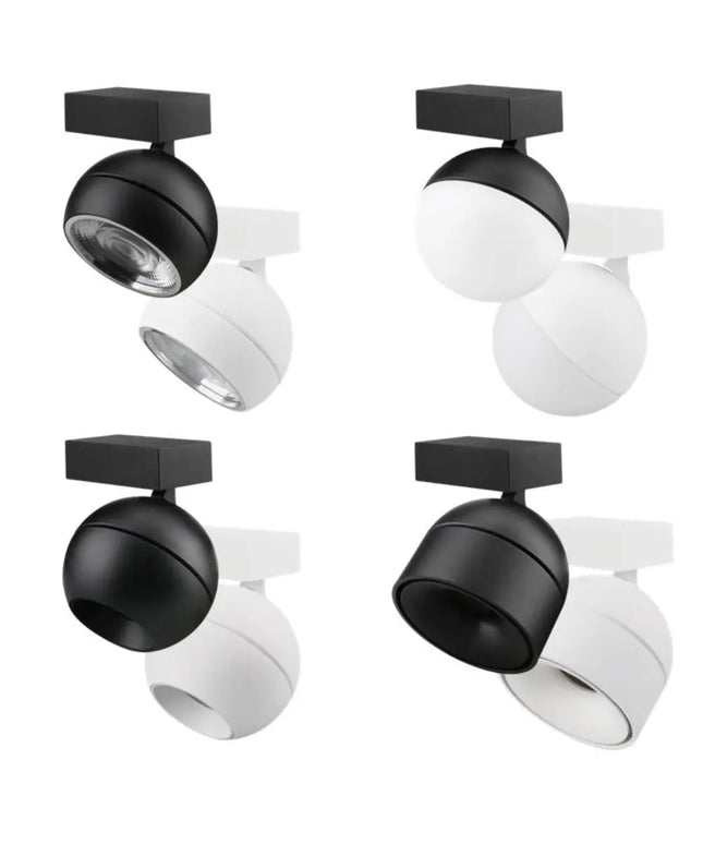 Domus MOON-WALL - 6/9W LED Power/Tri-Colour Switchable Dimmable Interior Wall Light-WALL LIGHTS-Domus Lighting