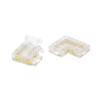 Domus PLEX-COB-ACC - 5 Pieces Pack COB LED Strip Connector Accessories - COB L-SHAPE STRIP TO STRIP CONNECTOR 5 PACK