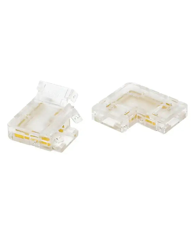 Domus PLEX-COB-ACC - 5 Pieces Pack COB LED Strip Connector Accessories - COB L-SHAPE STRIP TO STRIP CONNECTOR 5 PACK