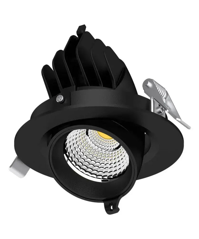 Domus SCOOP-13-TRIO - Round 13W Adjustable LED Tri-Colour Dimmable Downlight 240V - TRIO Domus, DOWNLIGHTS, domus-scoop-13-trio-round-13w-adjustable-led-tri-colour-dimmable-downlight-240v-tri