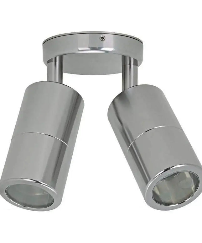 Domus SHADOW-2-ADJ - 2x6W GU10 Exterior Adjustable LED Spotlight IP65-OUTDOOR-Domus
