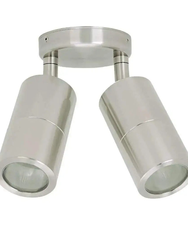 Domus SHADOW-2-ADJ - 2x6W GU10 Exterior Adjustable LED Spotlight IP65-OUTDOOR-Domus