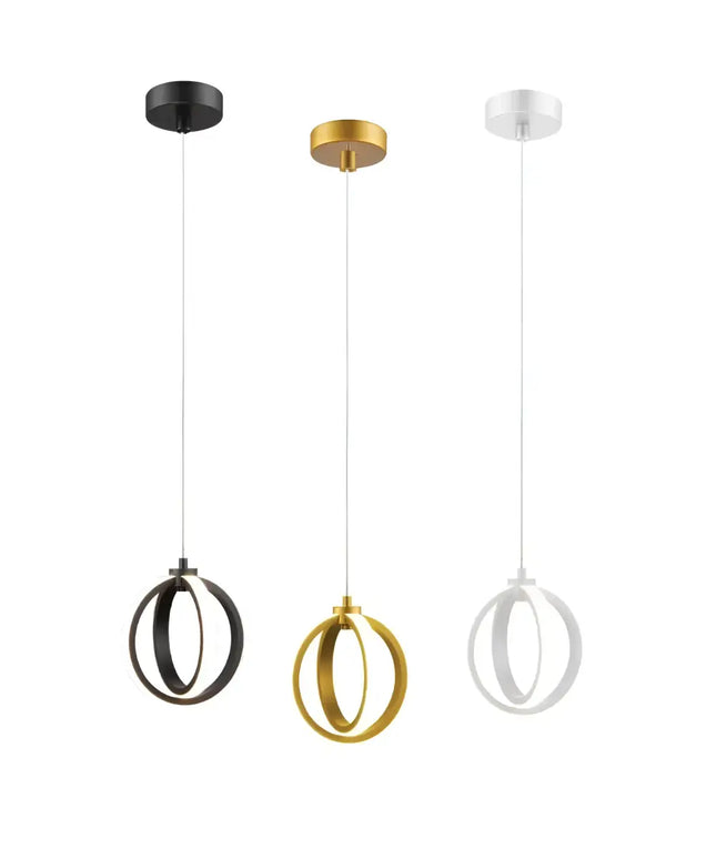 Domus SPIN-PDT - 12W LED Tri-Colour Dimmable Spherical Ring Pendant - TRIO Kopy, PENDANTS, domus-spin-pdt-12w-led-tri-colour-dimmable-spherical-ring-pendant-trio