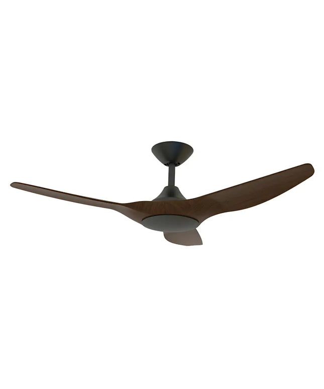 Domus Strike 48’’ DC Ceiling Fan with Remote Control | Black Walnut - Appliances > Fans > Ceiling Fans