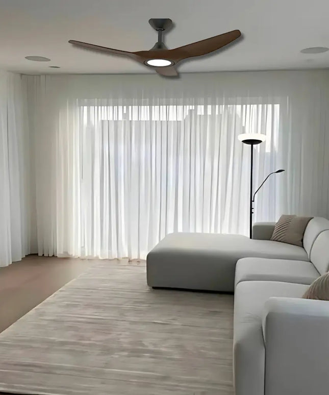 Domus Strike 48’’ DC Ceiling Fan with Remote Control + CCT LED Light - Appliances > Fans > Ceiling Fans