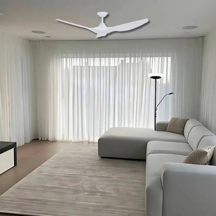 Domus Strike 48’’ DC Ceiling Fan with Remote Control | White - Appliances > Fans > Ceiling Fans