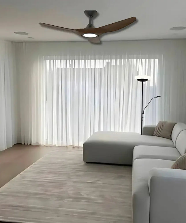 Domus Strike 60’’ DC Ceiling Fan with Remote Control + CCT LED Light - Appliances > Fans > Ceiling Fans