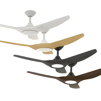 Domus Strike 60’’ DC Ceiling Fan with Remote Control + CCT LED Light - Appliances > Fans > Ceiling Fans