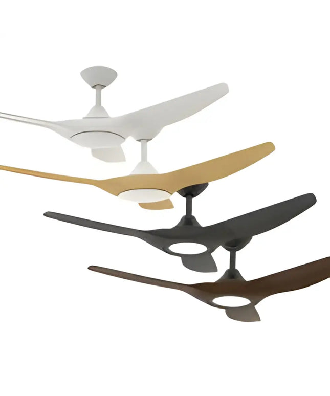 Domus Strike 60’’ DC Ceiling Fan with Remote Control + CCT LED Light - Appliances > Fans > Ceiling Fans