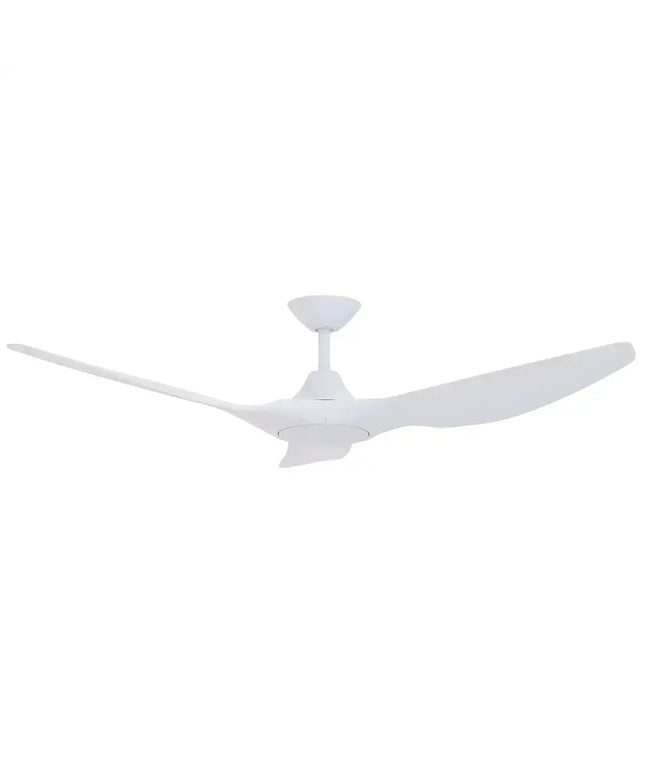 Domus Strike 60" white ceiling fan