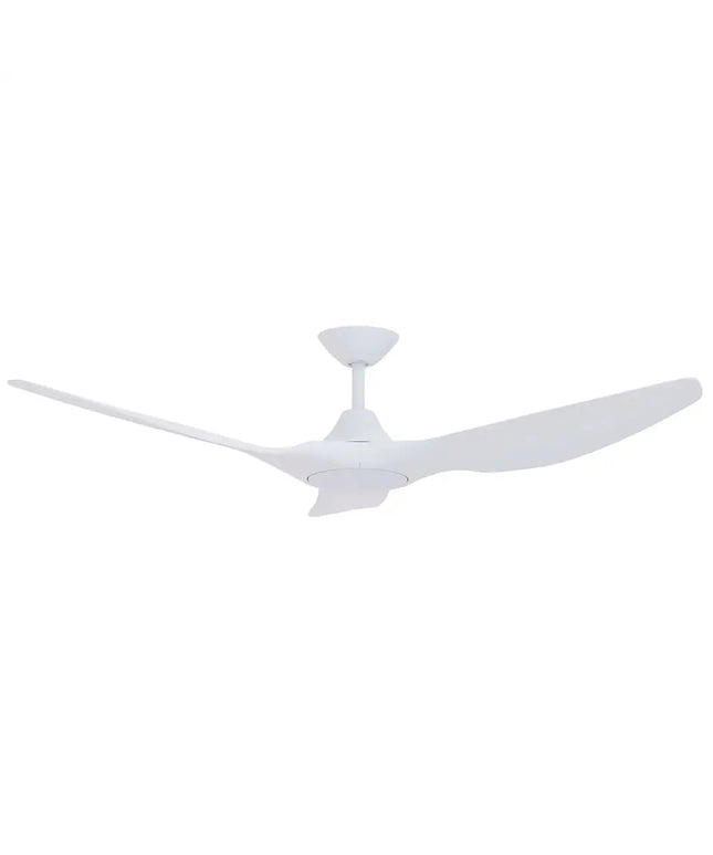 Domus Strike 60" white ceiling fan