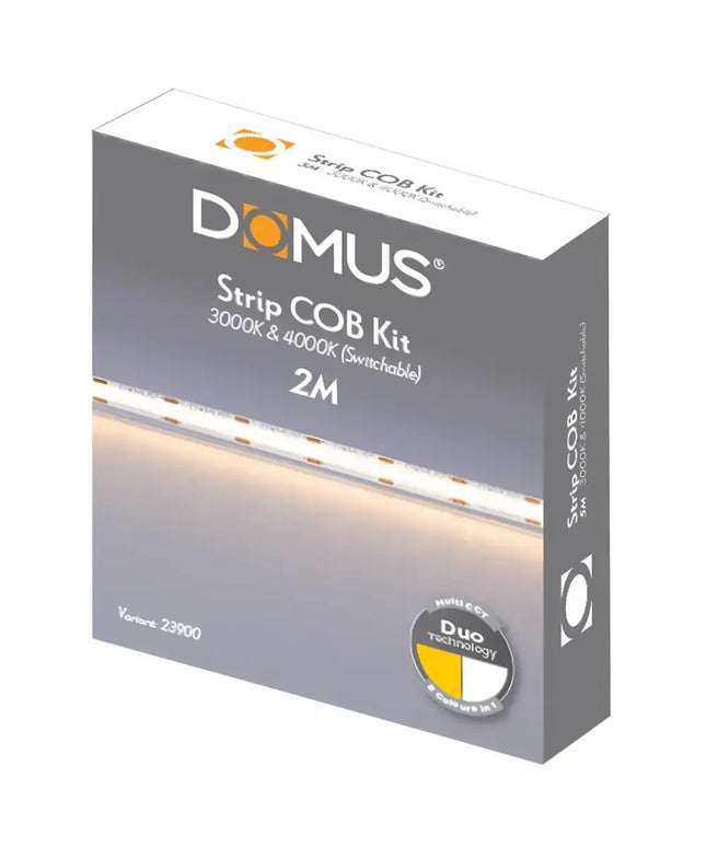 Domus COB Strip light kit duo Colour 2 CCT 3000k and 4000k