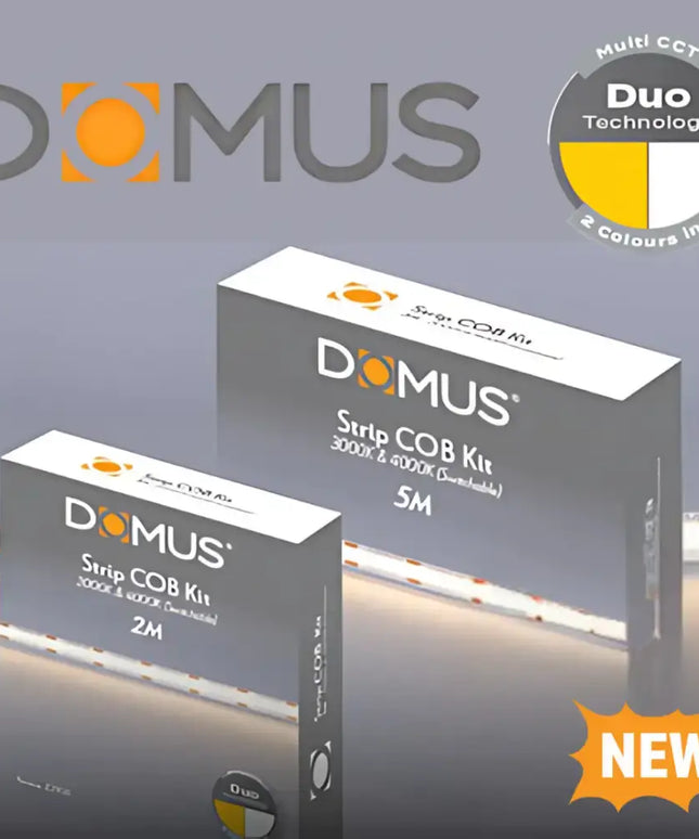 “Domus 2M COB Strip Light Kit Duo CCT with dual color temperature, perfect for Australian homes.”