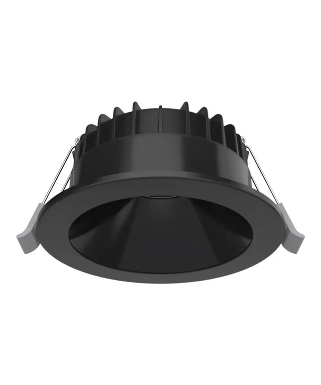Domus Swap Deep 8W Black Black TRIO LED Downlight - 90mm cut out - Home & Garden > Lighting > Ceiling Lights