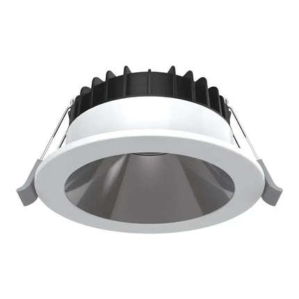 Domus Swap Deep 8W White Gunmetal TRIO LED Downlight - 90mm cut out - Home & Garden > Lighting > Ceiling Lights