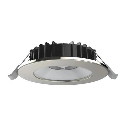 Domus Swap Sleek 8W Satin Chrome TRIO LED Downlight - 90mm cut out - Home & Garden > Lighting > Ceiling Lights