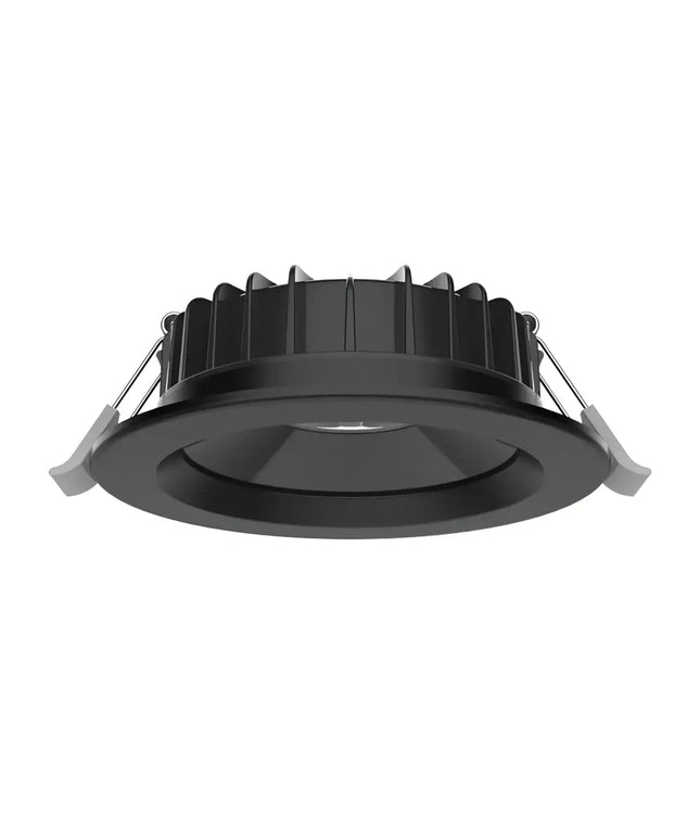 Domus Swap Step 8W Black TRIO LED Downlight - 90mm cut out - Home & Garden > Lighting > Ceiling Lights