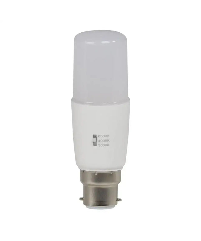 Domus 8W LED Tri-Colour Dimmable Tubular T40 Globe - B22/E27 Domus, GLOBES, domus-key-t40-8w-led-tri-colour-dimmable-tubular-t40-frosted-globe-b22-e27