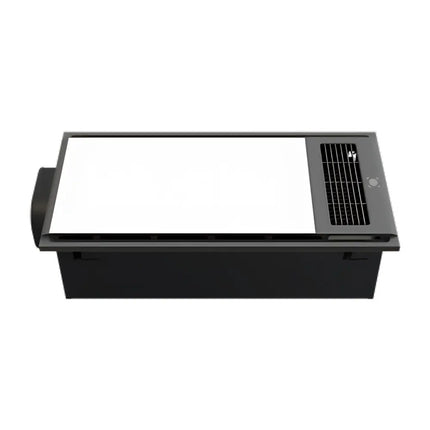 Domus Tropix Black 4-In-1 PTC Bathroom Heater - FANS