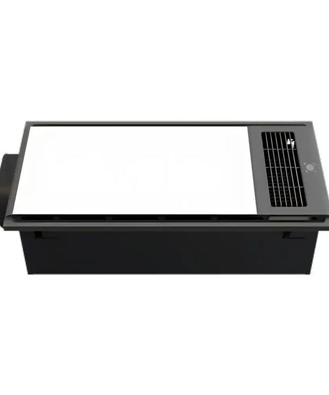 Domus Tropix Black 4-In-1 PTC Bathroom Heater - FANS