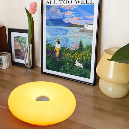 Donut Table Lamp with USB Plug for Ambient Lighting