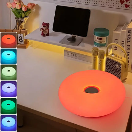 Donut Table Lamp with USB Plug for Ambient Lighting