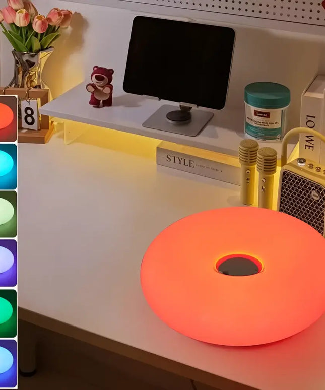 Donut Table Lamp with USB Plug for Ambient Lighting