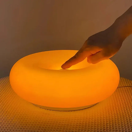 Donut Table Lamp with USB Plug for Ambient Lighting