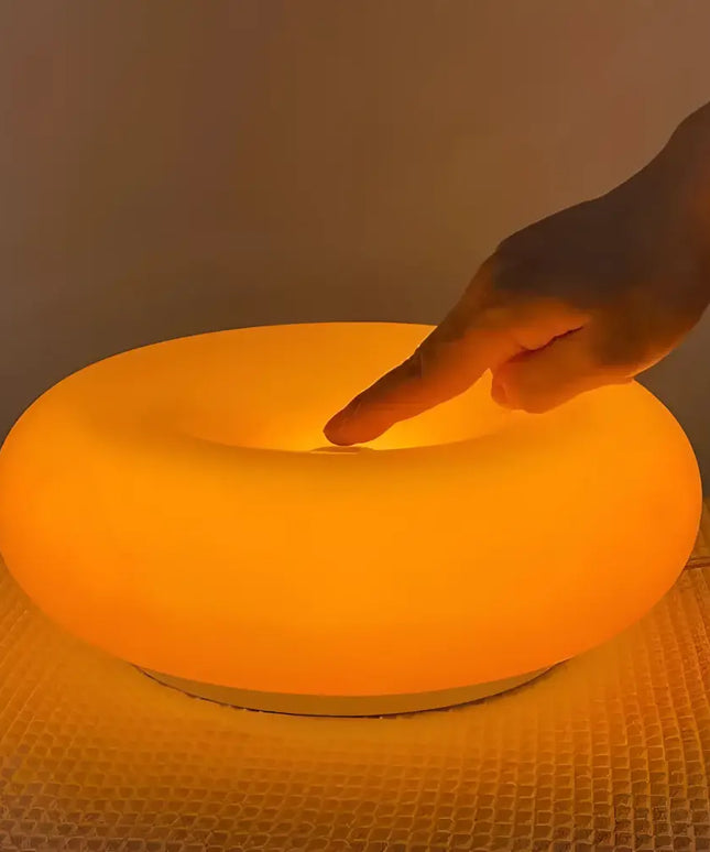 Donut Table Lamp with USB Plug for Ambient Lighting