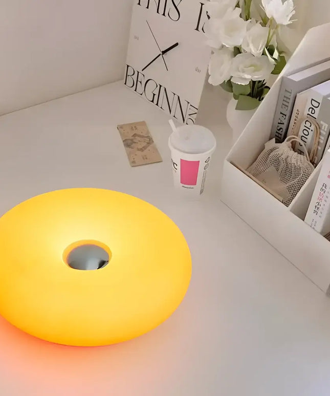 Donut Table Lamp with USB Plug for Ambient Lighting