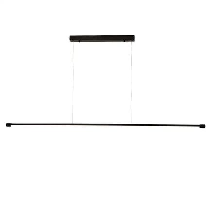 Edge Black Tri-Colour Dimmable LED Linear Pendant.