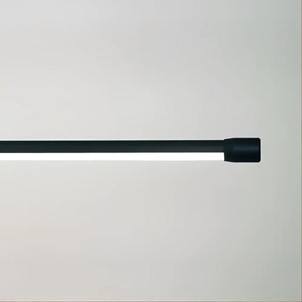 Edge Black Tri-Colour Dimmable LED Linear Pendant.