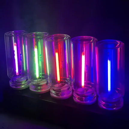 USB Touch Control LED Night Light with Edison Filament Bulb for DIY Bedroom Decor