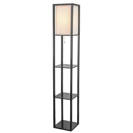 EKKIO Floor Vintage Lamp Shelf 160CM (Black) EK-FLS-100-MY - Home & Garden > Lighting