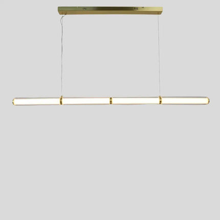 Elara Brass 3000K Dimmable Linear LED Pendant