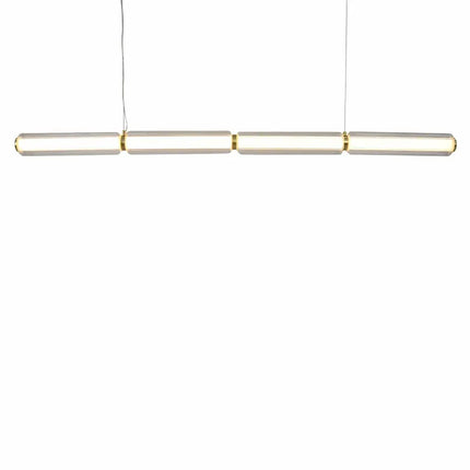 Elara Brass 3000K Dimmable Linear LED Pendant