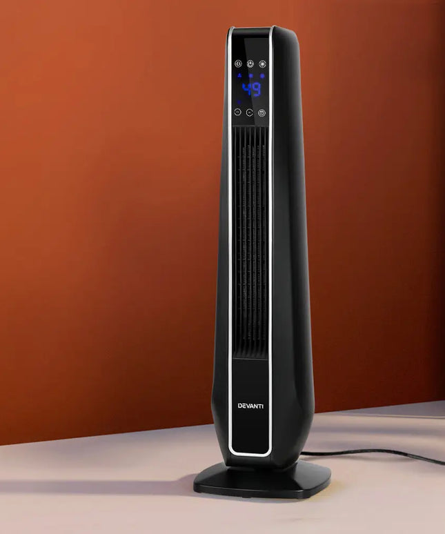 Electric Ceramic Tower Heater 2400W - Appliances > Heaters