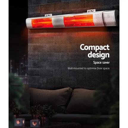 Electric Strip Heater Infrared Radiant Heaters 3000W - Appliances > Heaters