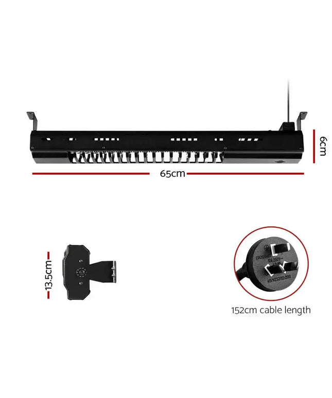 Electric Strip Heater Radiant Heaters 2000W - Appliances > Heaters