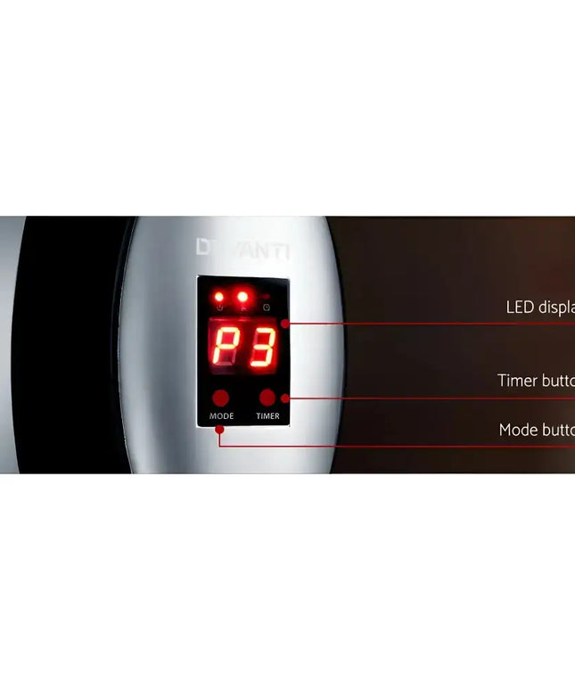 Electric Strip Heater Radiant Heaters 2000W - Remote Control - Appliances > Heaters