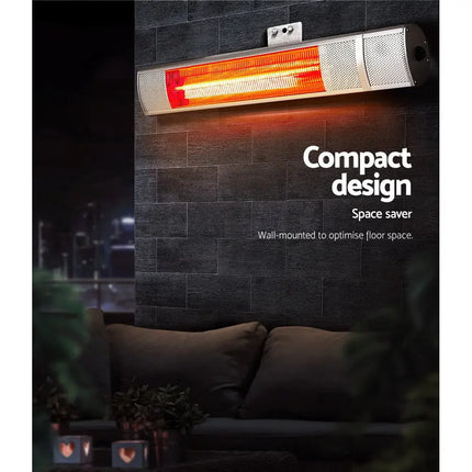 Electric Strip Infrared Radiant Heaters 2000W - Appliances > Heaters