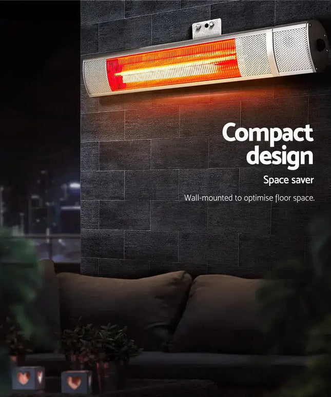 Electric Strip Infrared Radiant Heaters 2000W - Appliances > Heaters