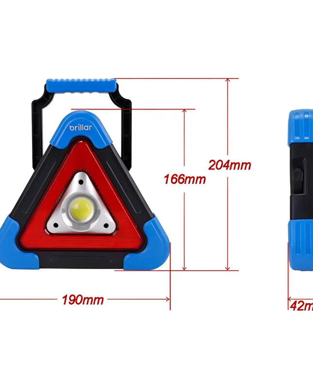 Emergency Mate - 300 Lumen Rechargeable Roadside Safety Light--Brillar