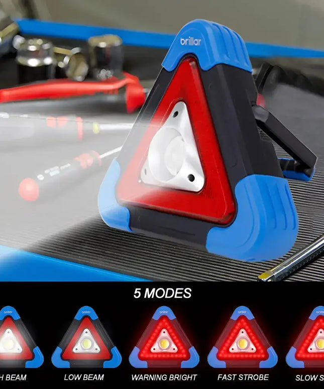 Emergency Mate - 300 Lumen Rechargeable Roadside Safety Light--Brillar