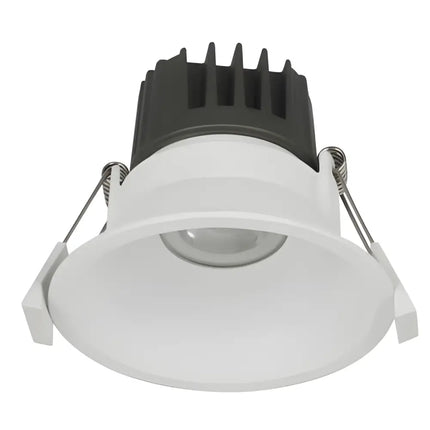 Eureka 12W Tri-Colour Dimmable LED Downlight - 90mm Cut Out - White - Home & Garden > Lighting > Ceiling Lights