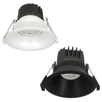 Eureka Tilt 12W Tri-Colour Dimmable LED Downlight - 90mm Cut Out - Home & Garden > Lighting