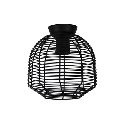 Eve Wire Retro Industrial DIY Shade Black 180mm-DIY Batten Fix Lights-Oriel Lighting